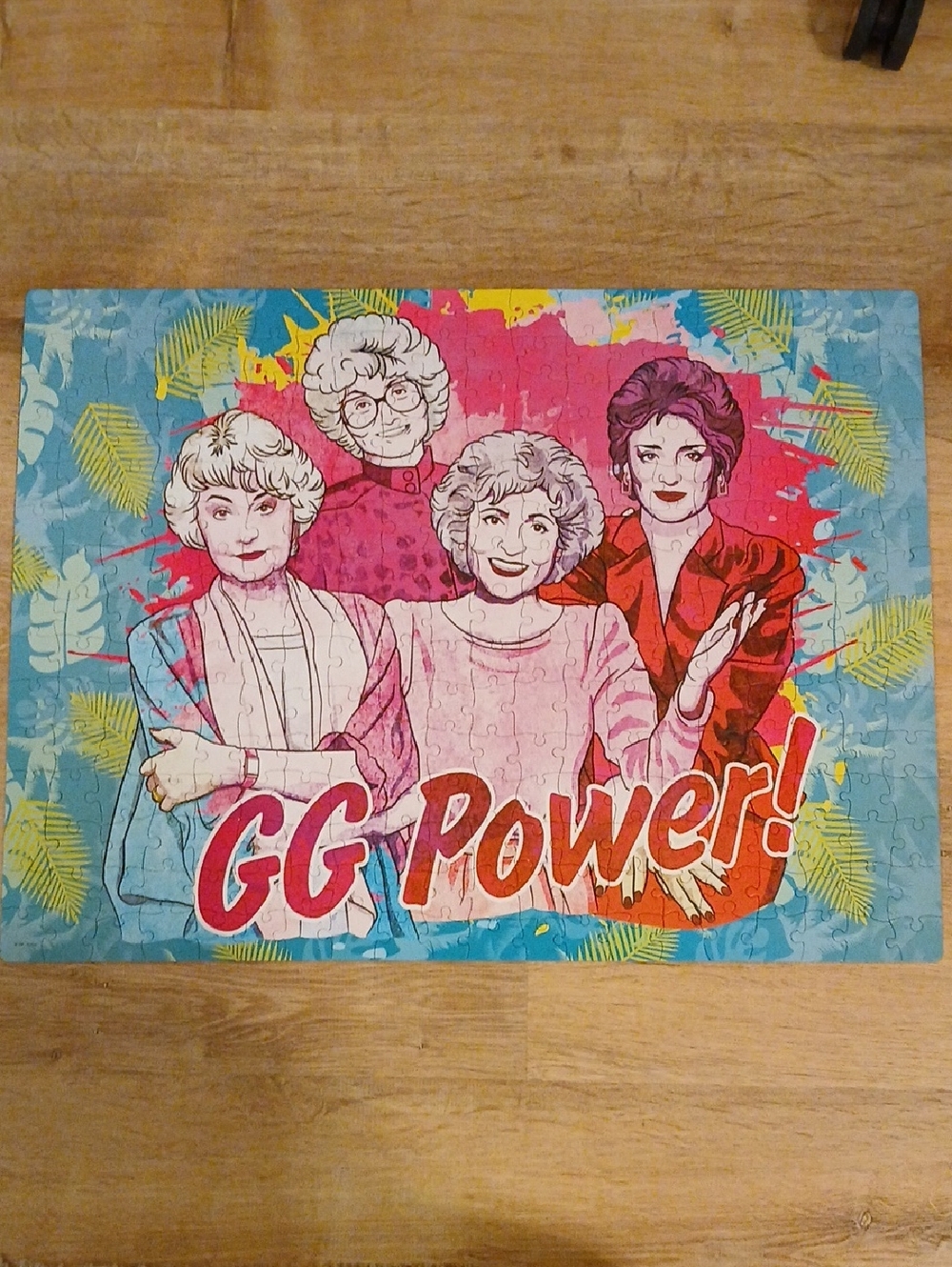 Golden Girls GG Power! Jigsaw Puzzle